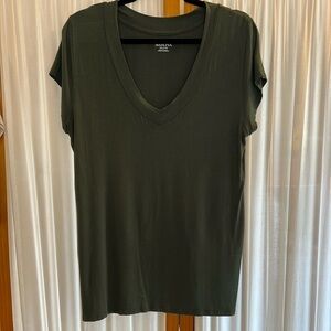Merona Women’s T-shirt, Olive Grn, Sz XXL